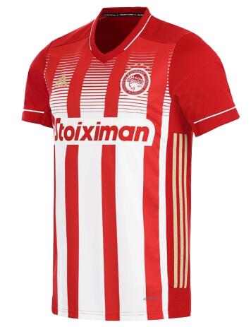 20-21 Olympiacos Home Soccer Jersey Shirt